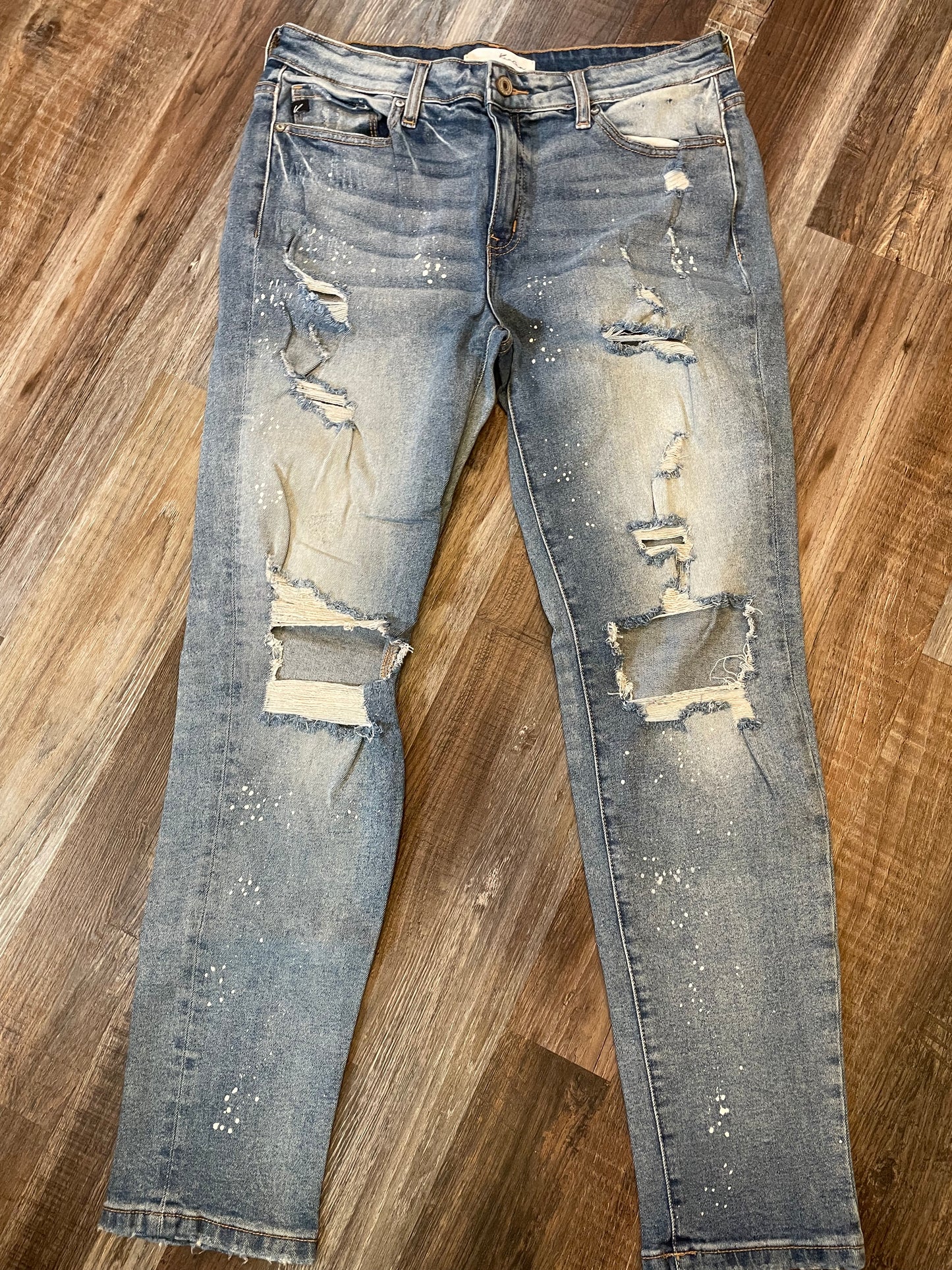 KanCan Womens Distressed Skinny jeans size 9/28