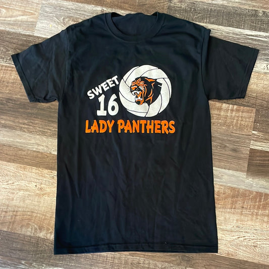 Sweet 16 Volleyball lady Panthers adult small