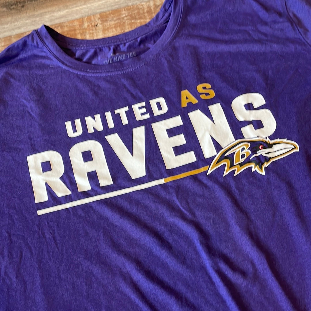 NFL NIKE Baltimore Ravens “United as Ravens” Adult size XXLarge