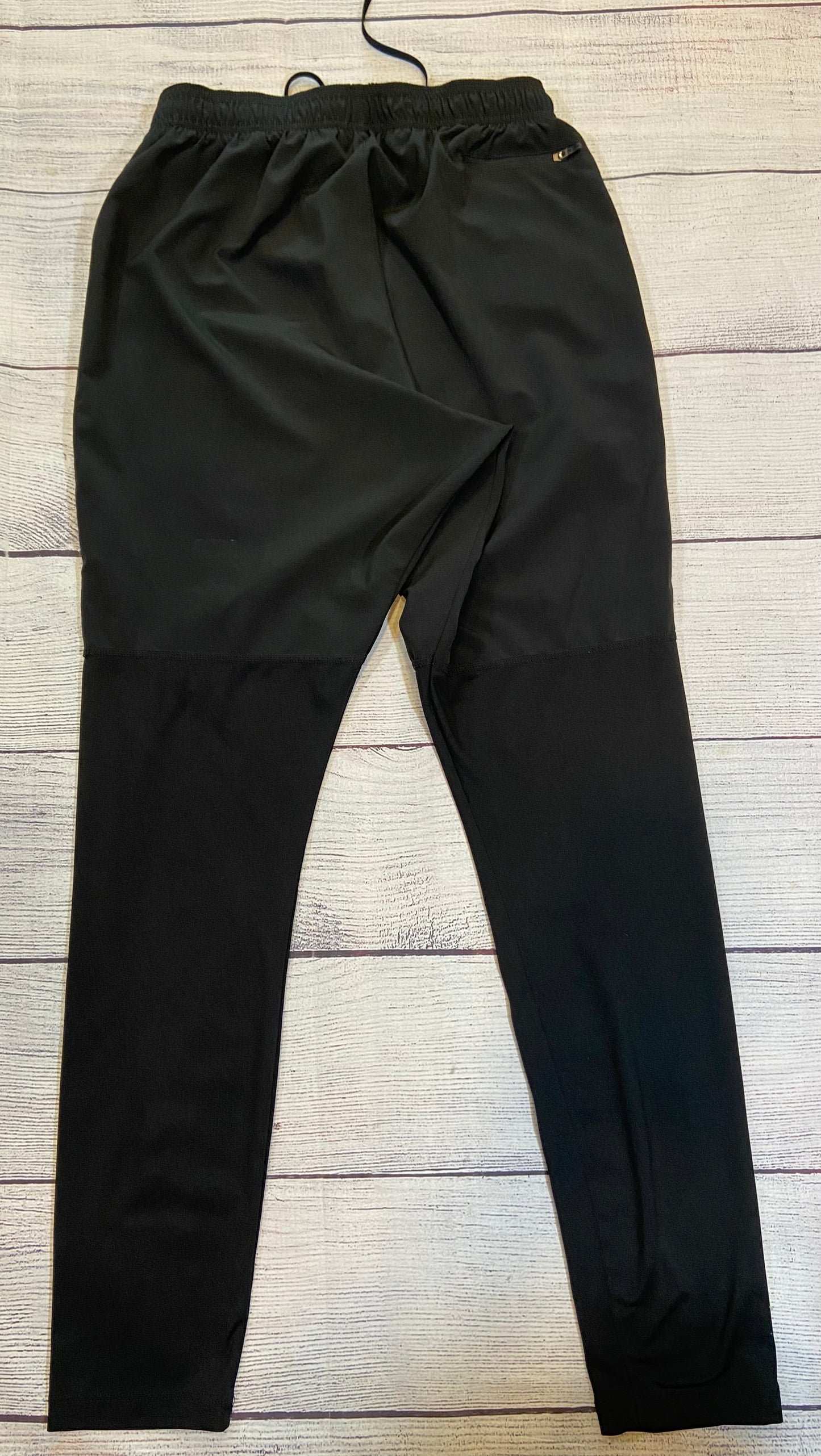 Nike Mens DriFit Black Tappered Fit Pants Size Medium