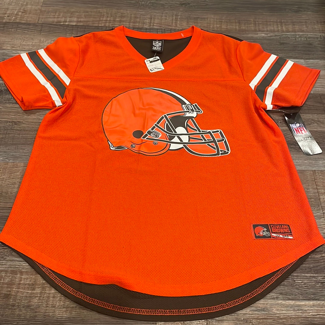 Cleveland Browns Jersey Women Size medium- NWOT