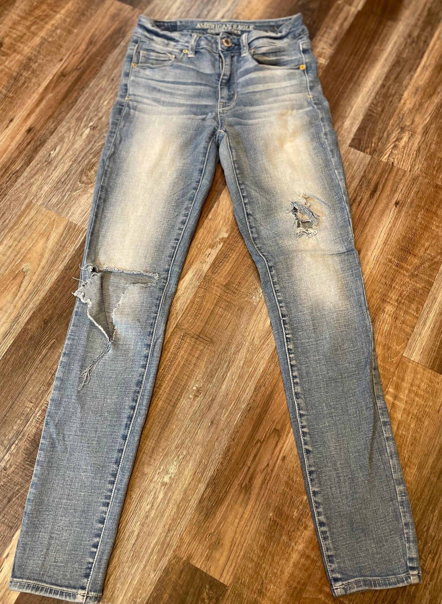 American Eagle Super Stretch High Rise Skinny Womens Jeans size 4