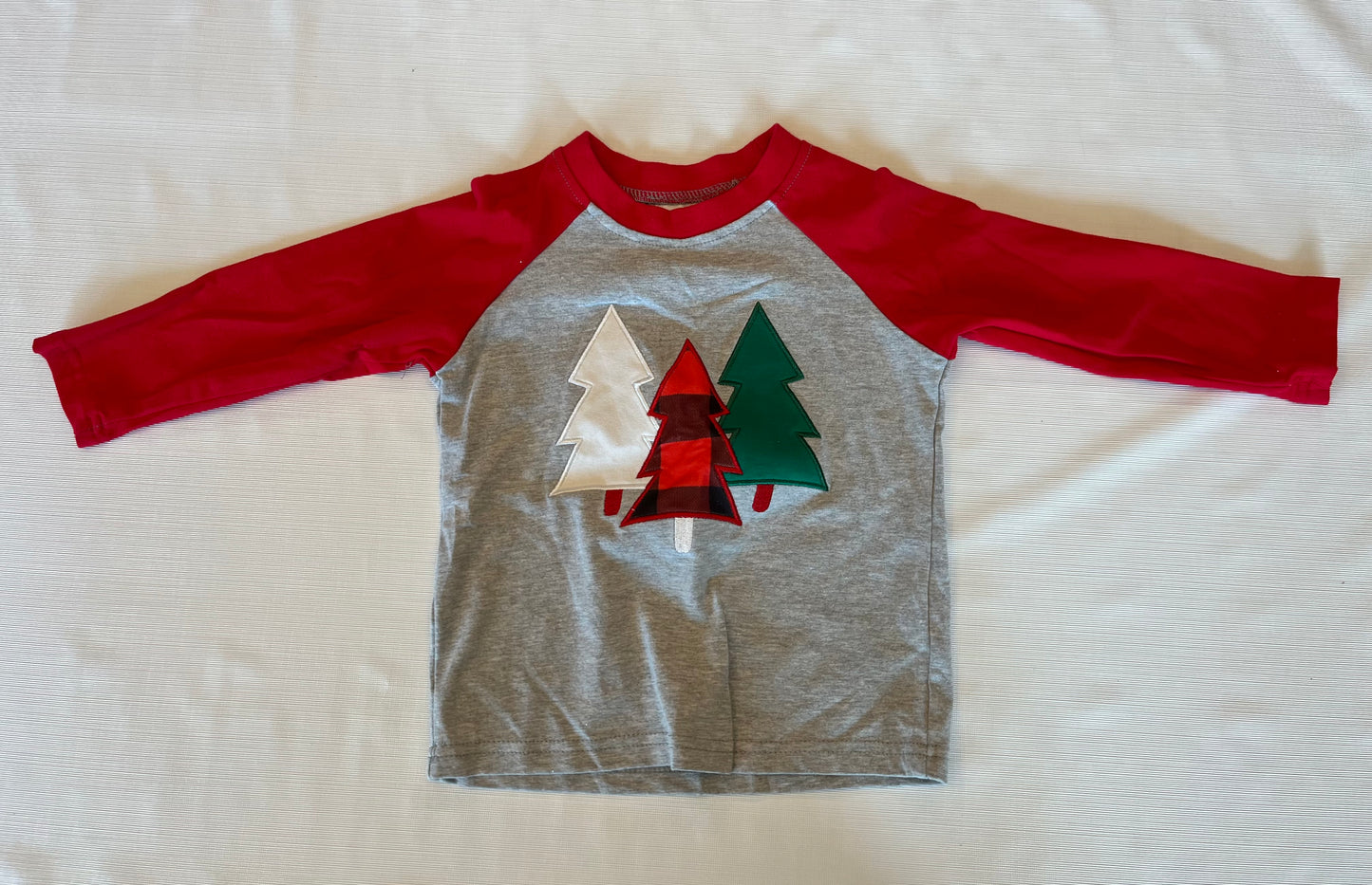 Embroidered Christmas Tree Youth Shirt Youth Size 4T