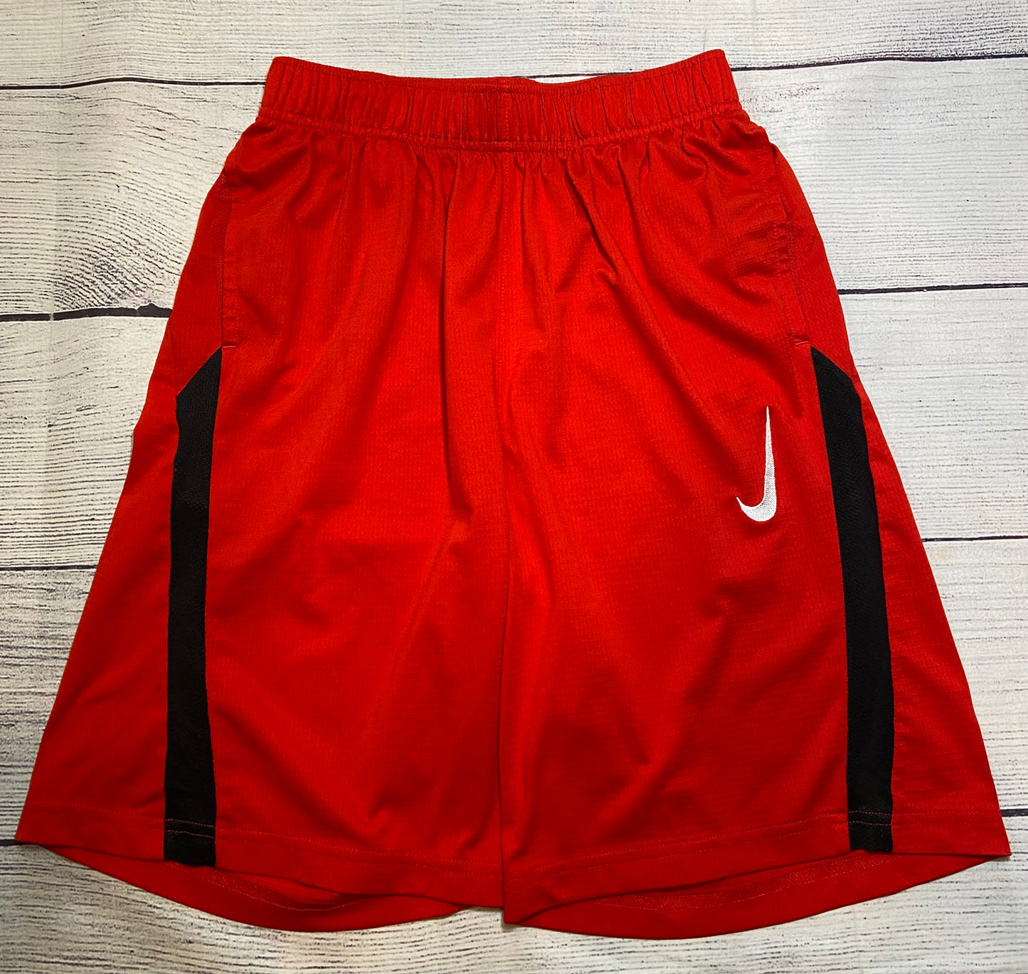 Nike Boys Red Athletic Shorts Size XL