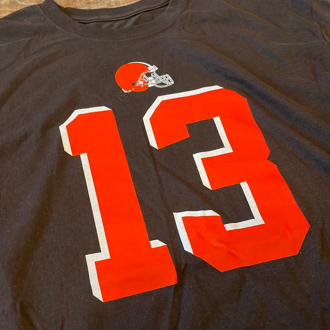 NFL Cleveland Browns NEW!!! Beckham Jr #13 short sleeve adult Large