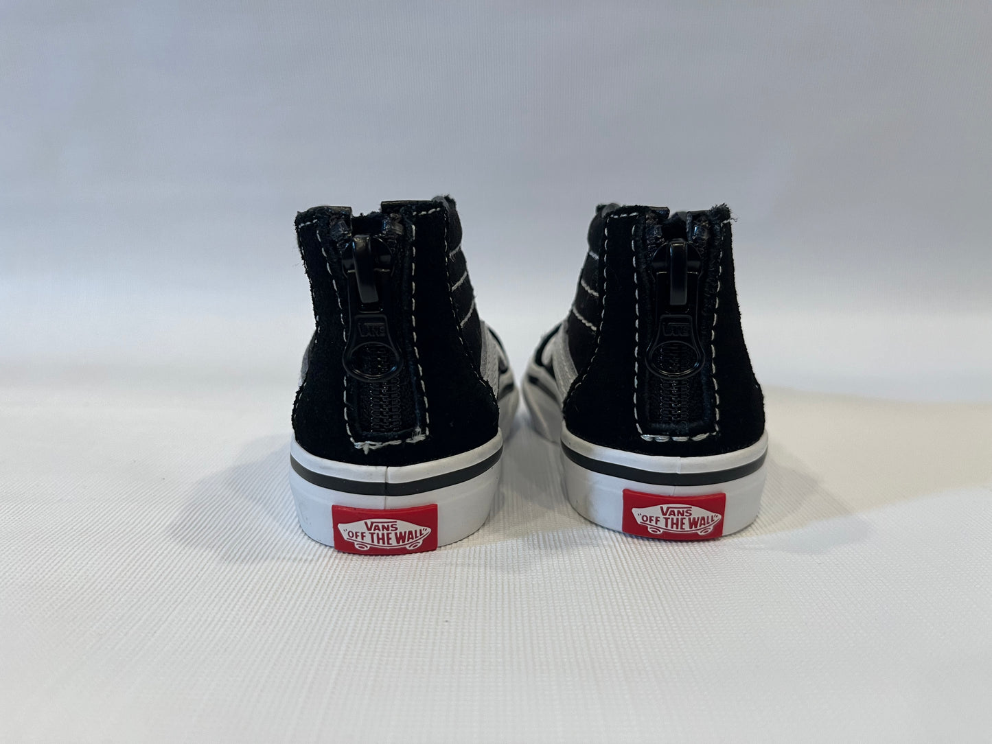 Vans Off the Wall Black Sneakers Toddler size 3