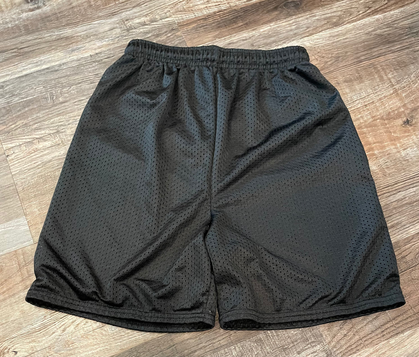 HIBBET Sports Boys Shorts solid black mesh size medium 10/12