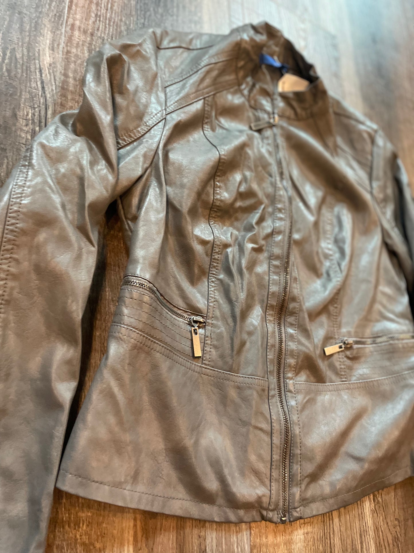 American Rag Faux Leather Jacket Women’s size XSmall