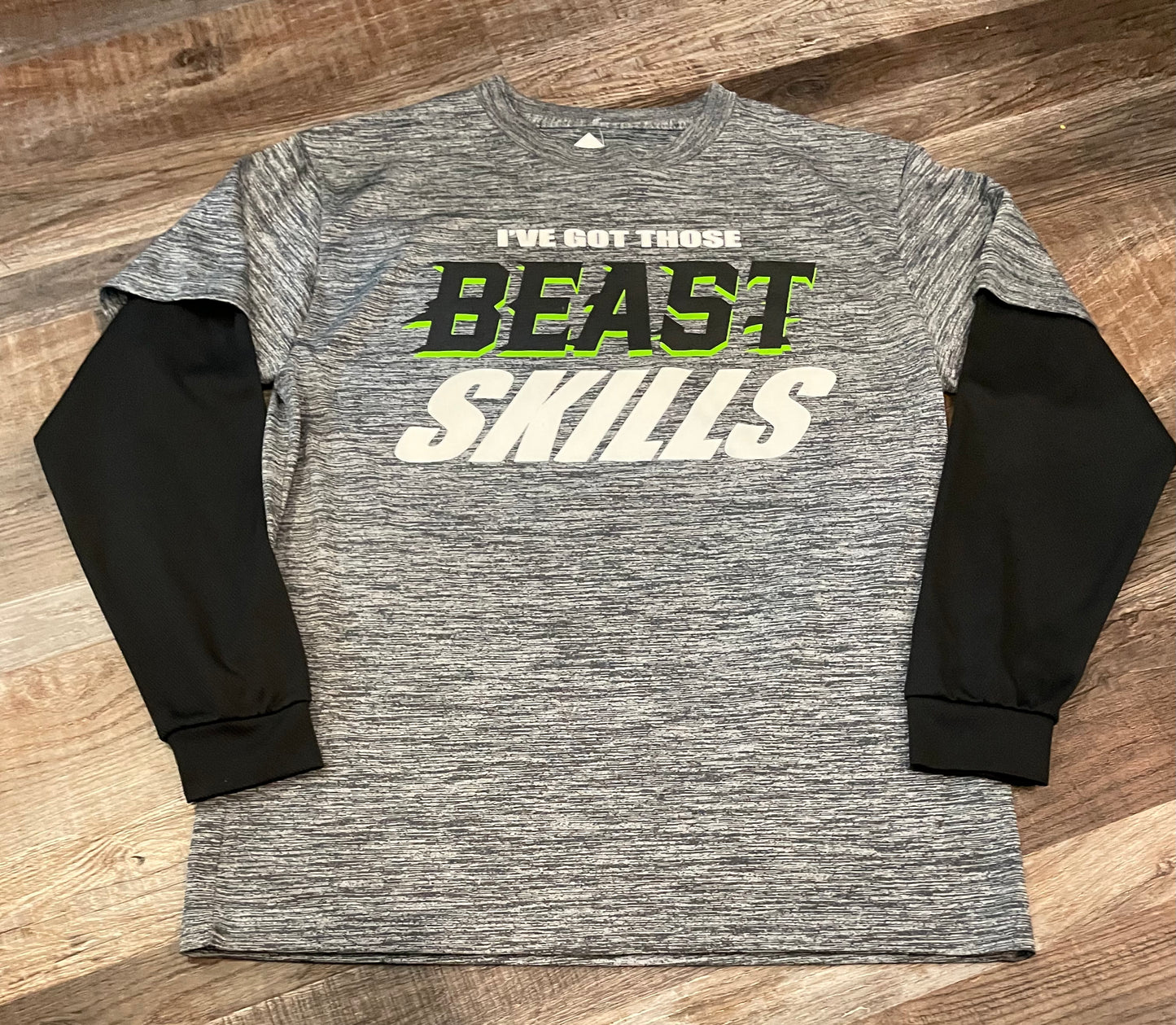 TEK Gear I’ve Got those beast skills boys size medium