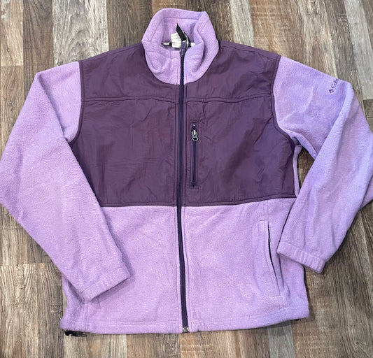 Columbia Fleece Jacket Purple Women’s size Large