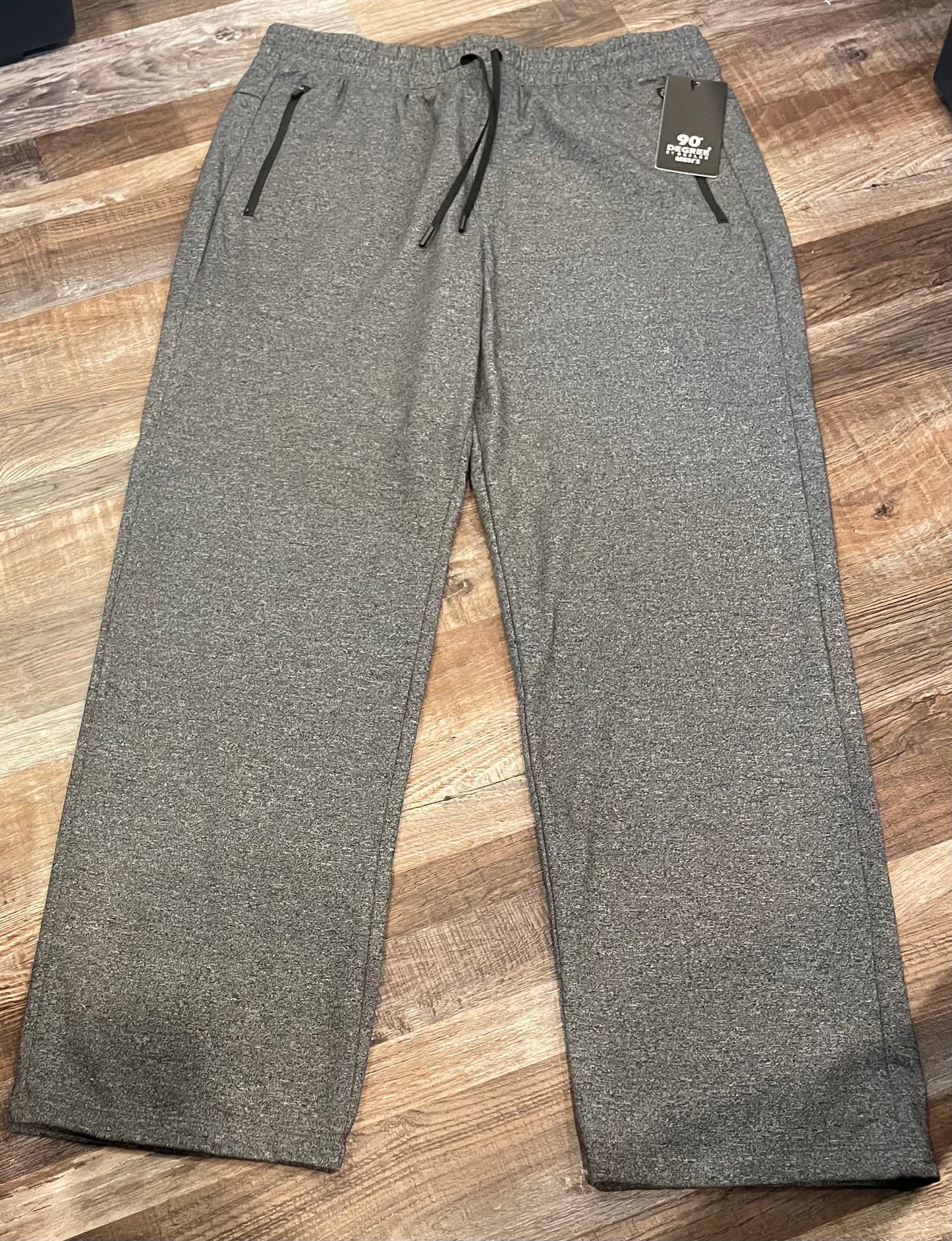 Reebok NWT Straight leg Heather Grey Sweatpants Mens size XLarge