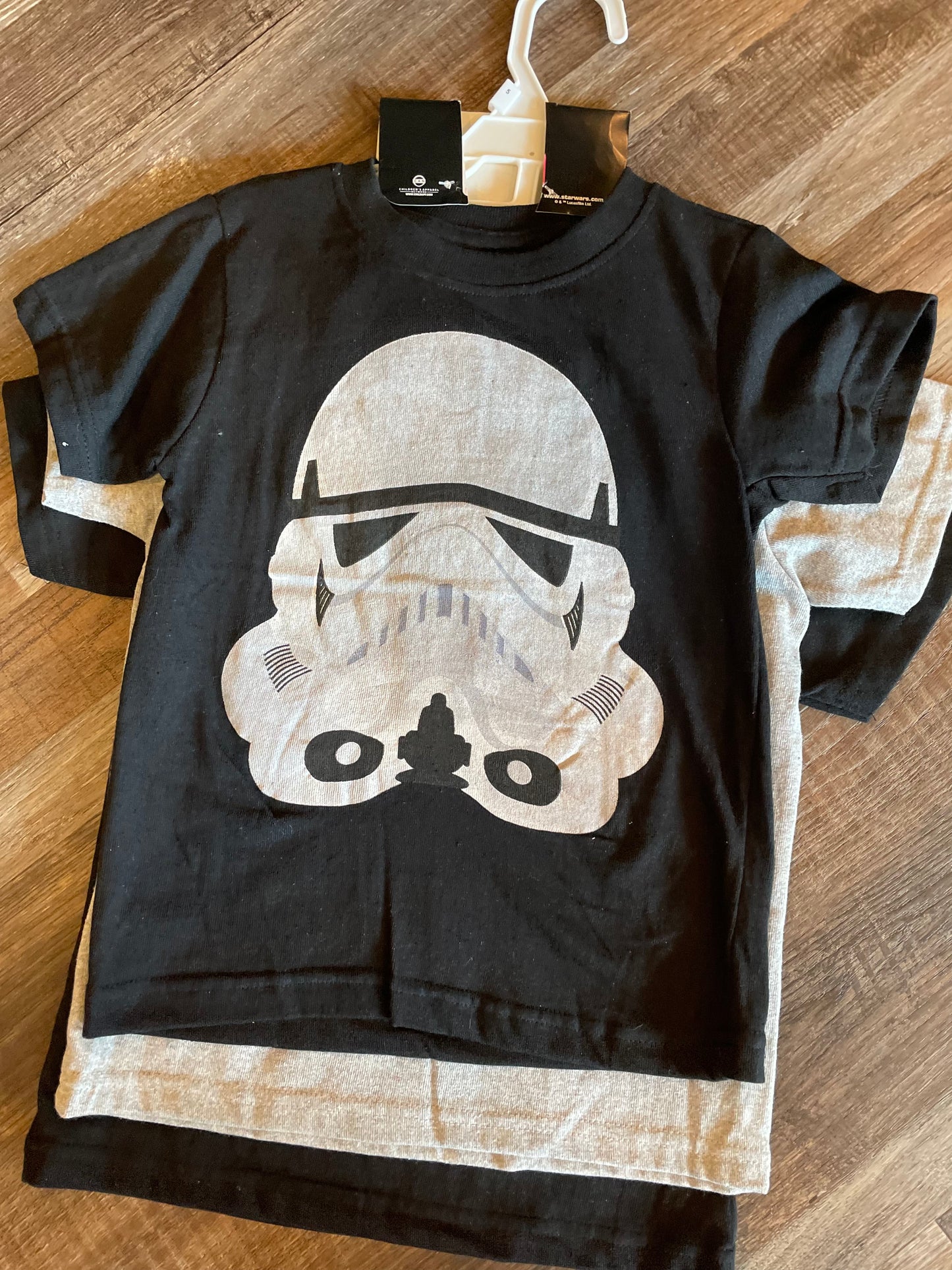 Star Wars 3 short sleeve shirt set NWT boys size 5