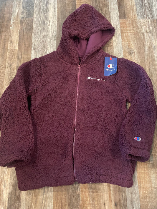 Columbia Fleece Jacket Purple Youth size Large