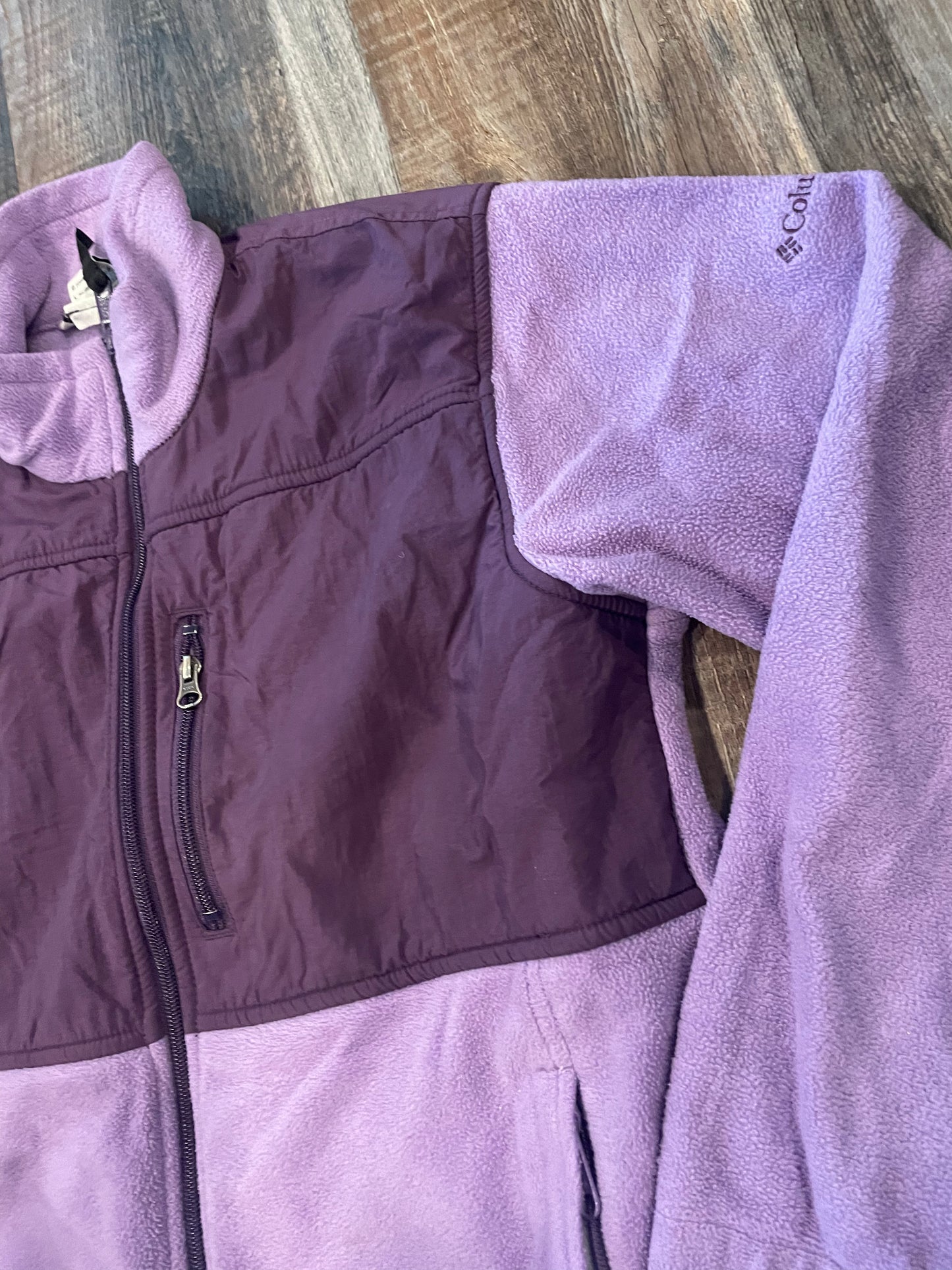 Columbia Fleece Jacket Purple Women’s size Large