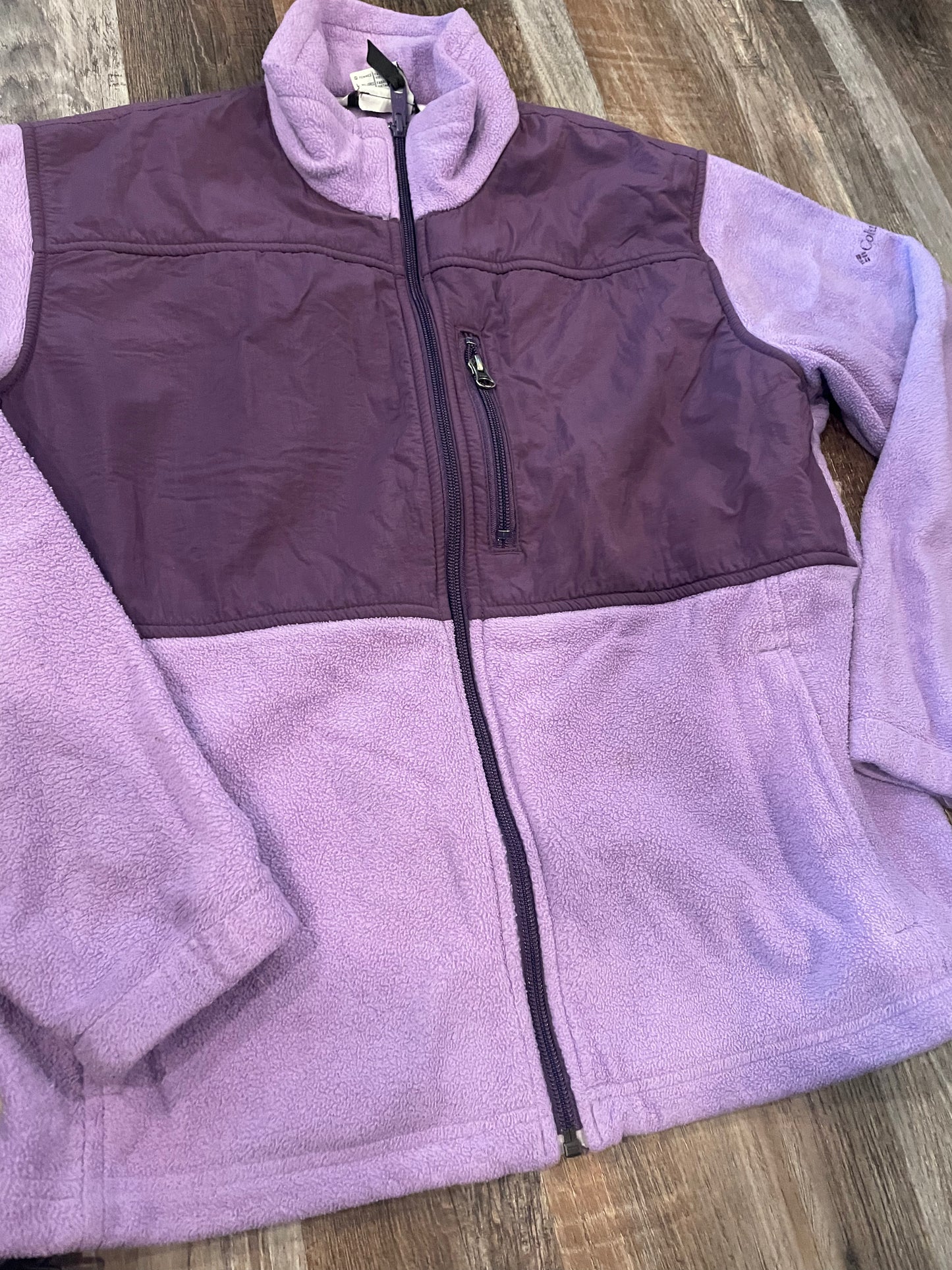 Columbia Fleece Jacket Purple Women’s size Large