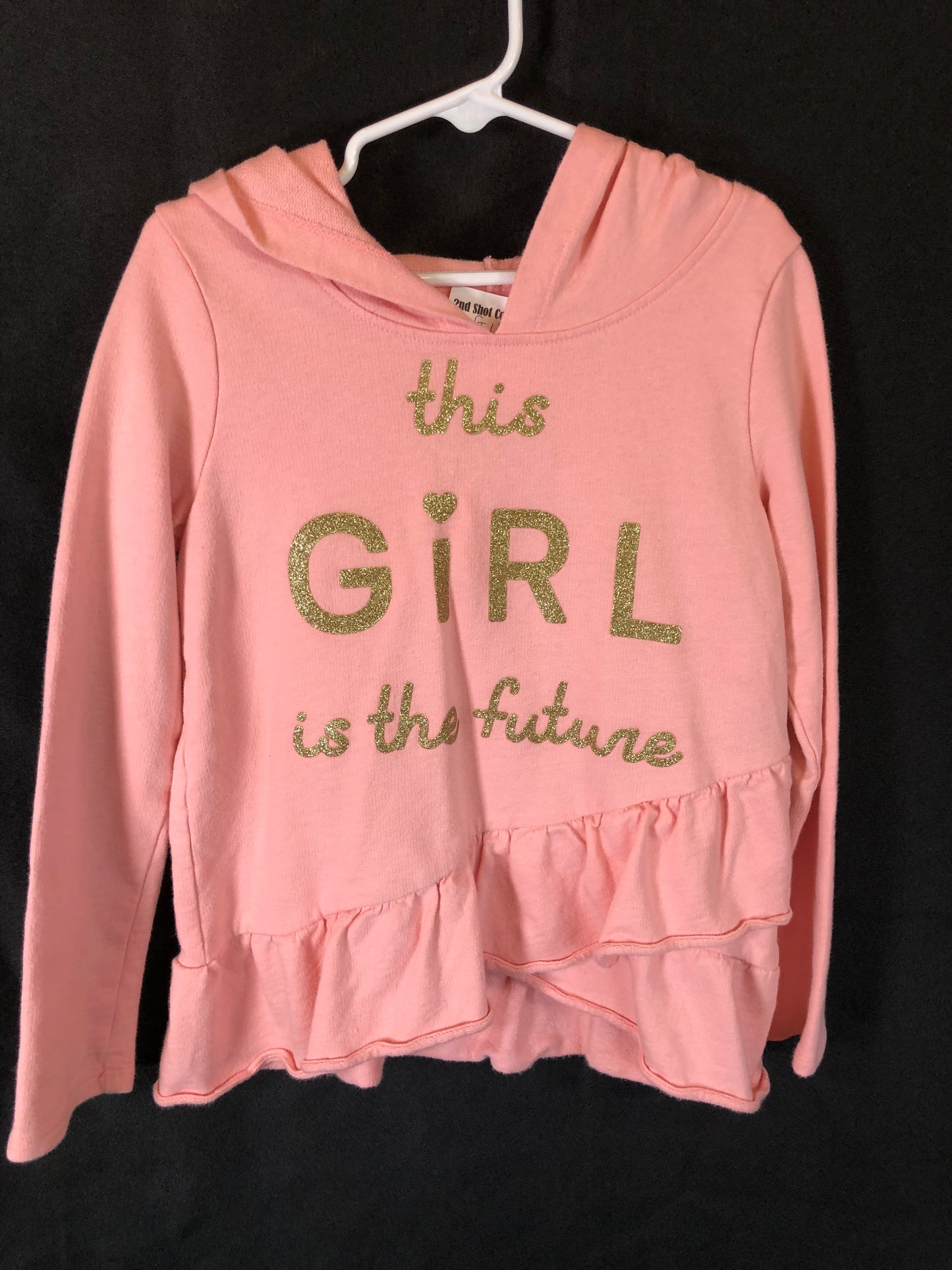 Carter’s kids This Girl is the Future pink sweatshirt girls size 7