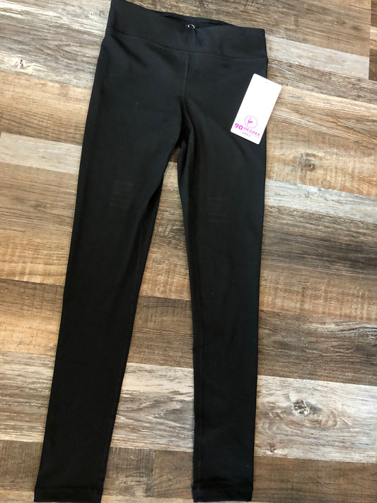 90 Degree NEW!! Solid Black Leggings Retails $38 Girls medium