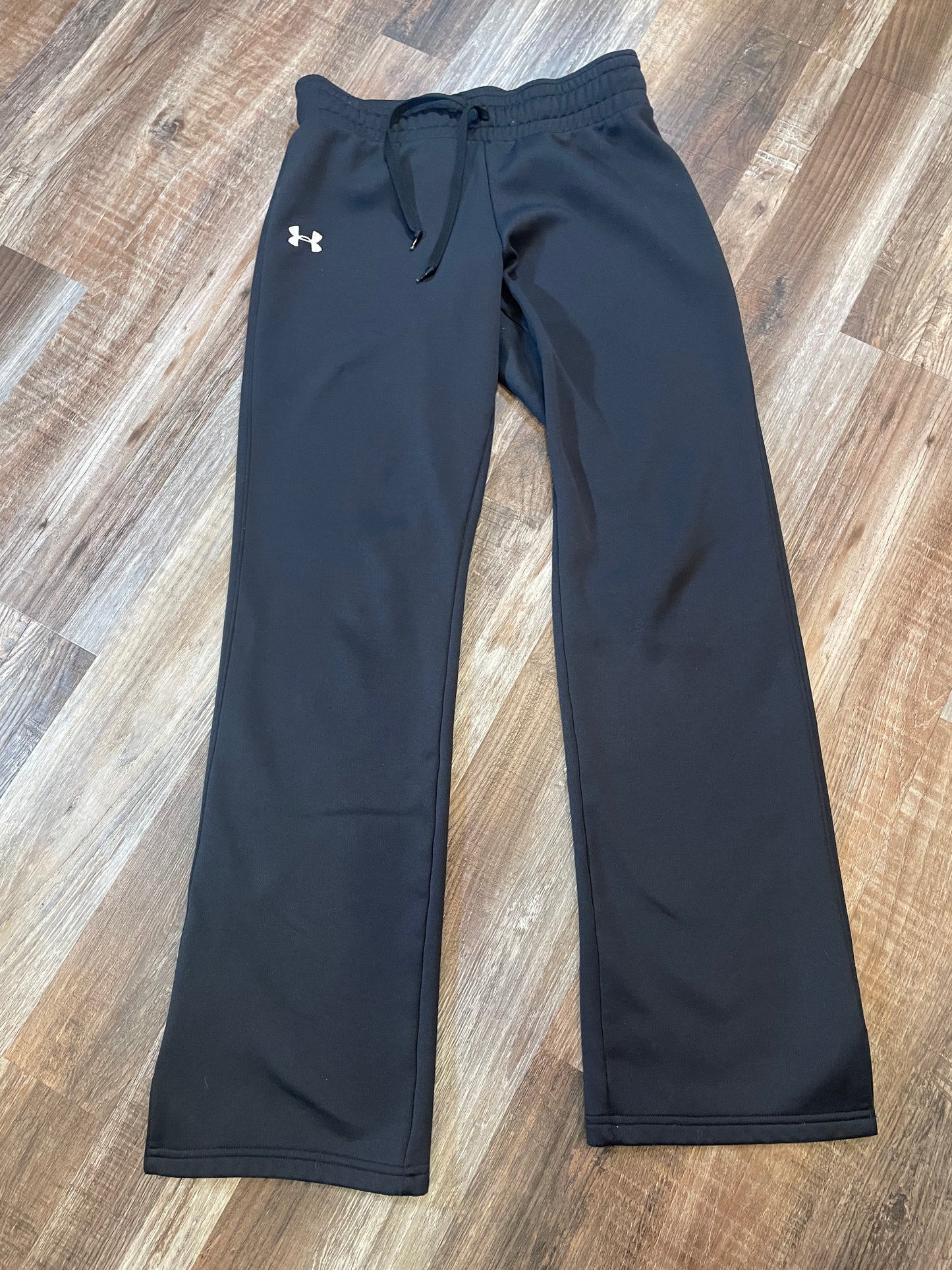 Under Armour Black Sweatpants wide leg womens size small