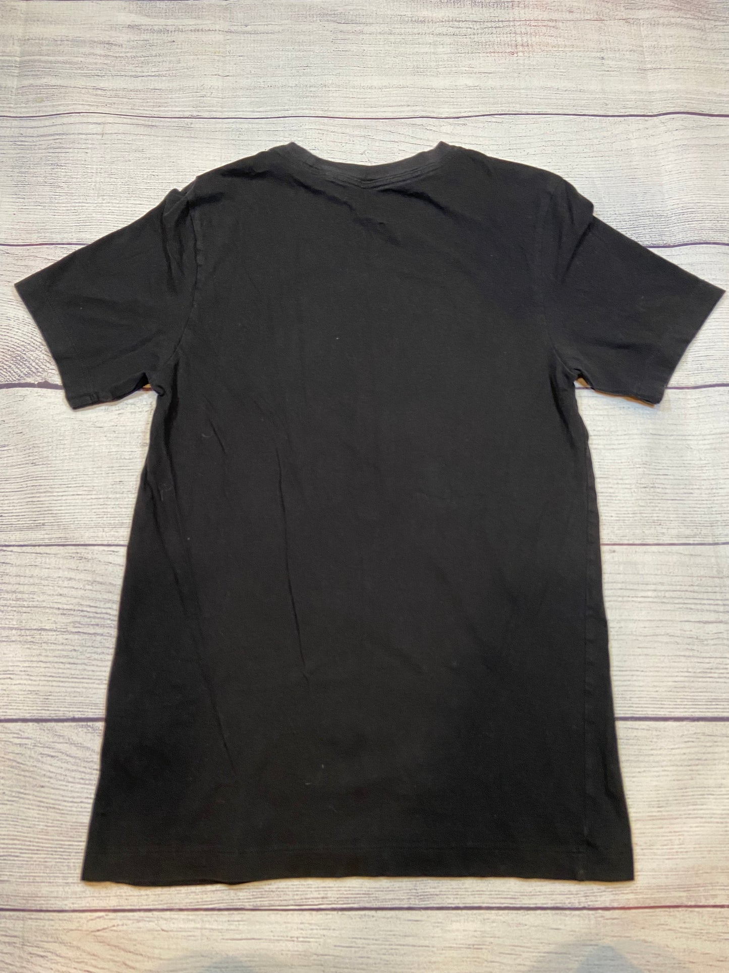 Nike "waiting for the drop" Black Short Sleeve Shirt Mens Size Small