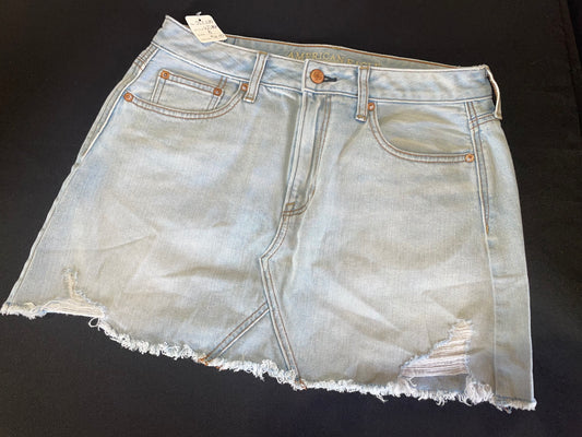 American Eagle Jean Short Skirt womens size 8