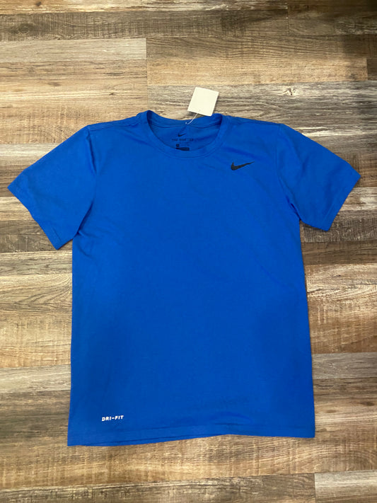 Nike Blue Short Sleeve Shirt Mens Size Small