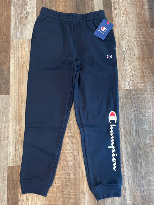 Champion NEW!! Navy Blue Jogger Sweatpants Boys size Medium