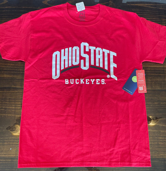 NCAA Ohio State Buckeyes NEW!!! Adult Red T-Shirt size Large