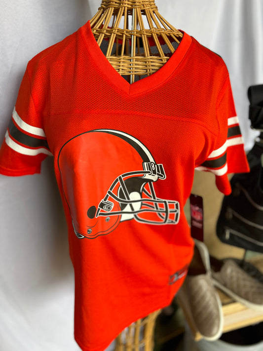 Cleveland Browns Jersey Women Size medium- NWOT