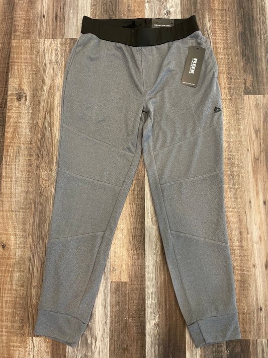 Reebok NEW!! Medium Grey Joggers pants quick dry Mens size medium