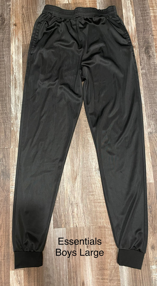 Real essentials NEW!! Boys Black Joggers Large