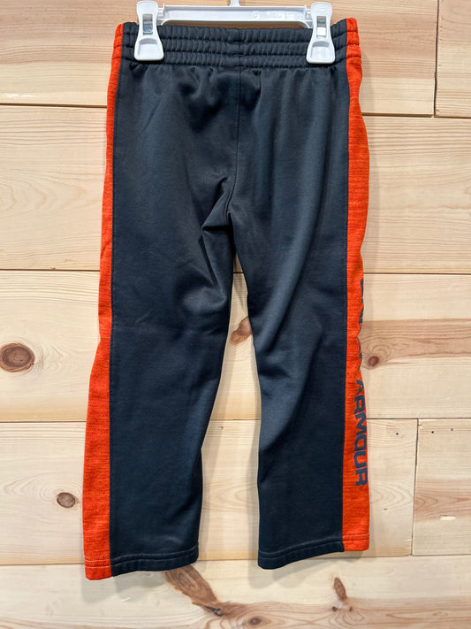 Under Armour Grey & Orange Joggers Boy’s size 4