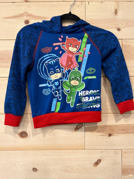 PJ Masks Youth Blue Hooded Sweatshirt Size 5/6