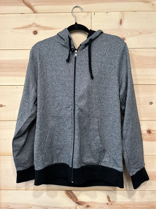 BROKEN threads Mens Grey Zip Up Hoodie Sweatshirt size Small retail $64.00