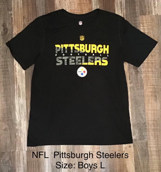 NFL Pittsburg Steelers Youth Soft Shirt size Large